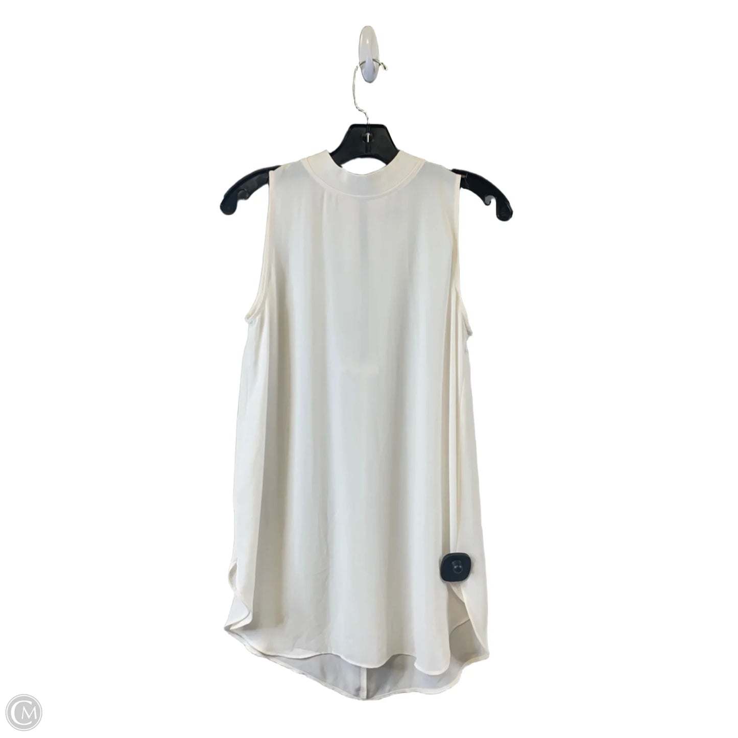 Top Sleeveless By Loft In Cream, Size: S