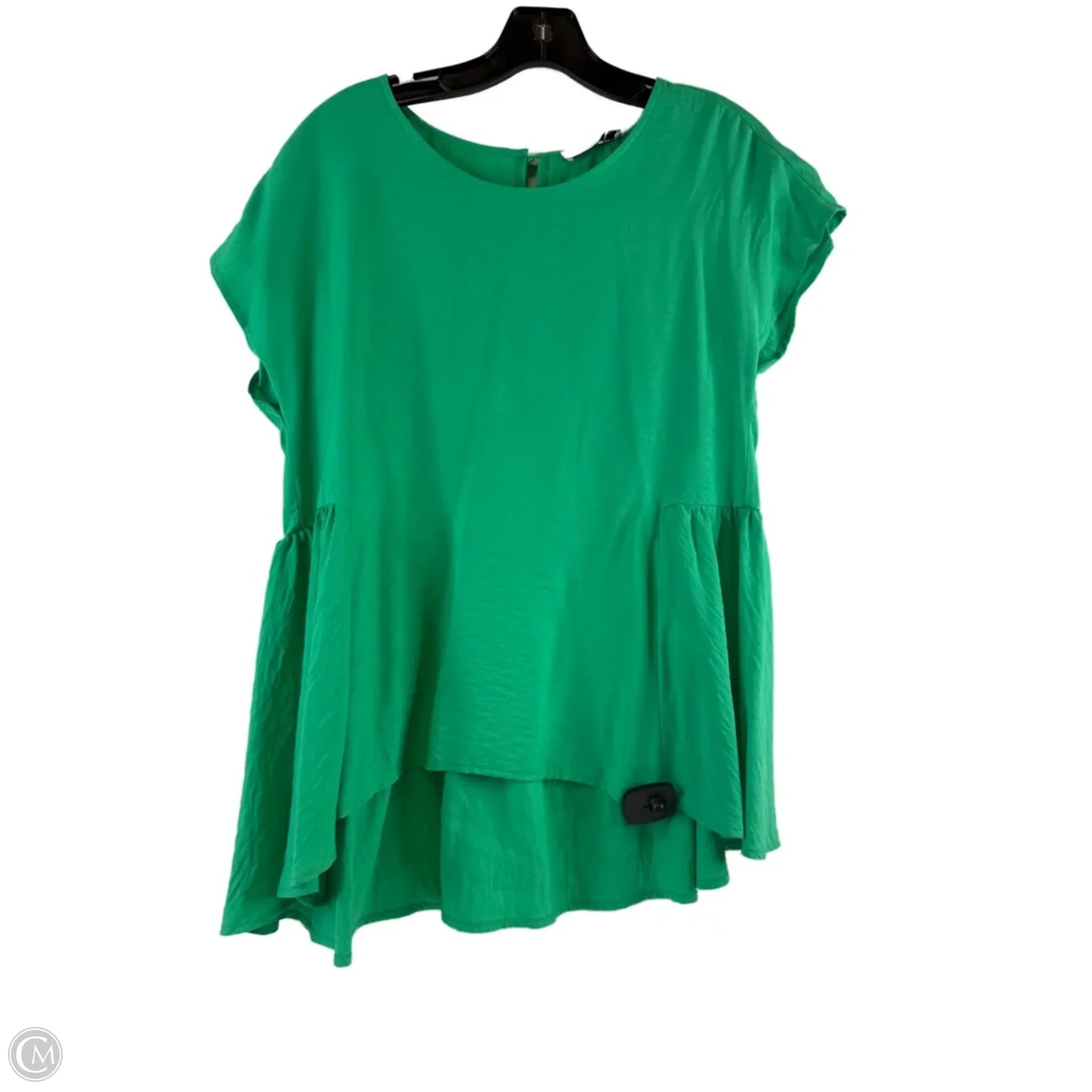 Top Short Sleeve By Clothes Mentor In Green, Size: S