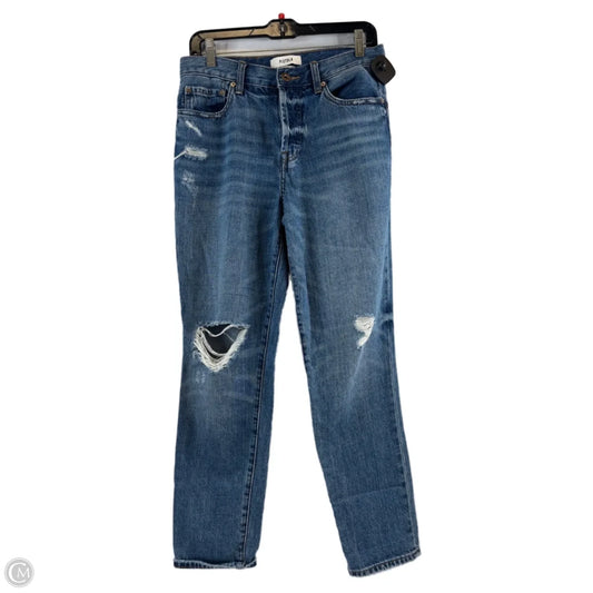 Jeans Straight By Pistola In Blue Denim, Size: 4