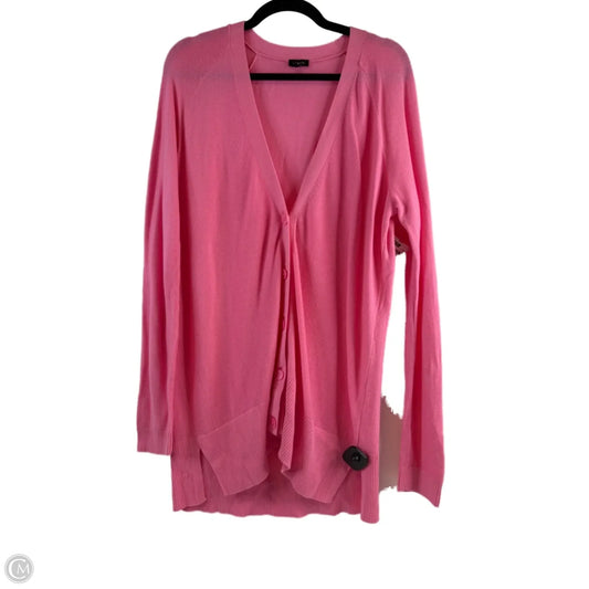 Cardigan By Talbots In Pink, Size: M
