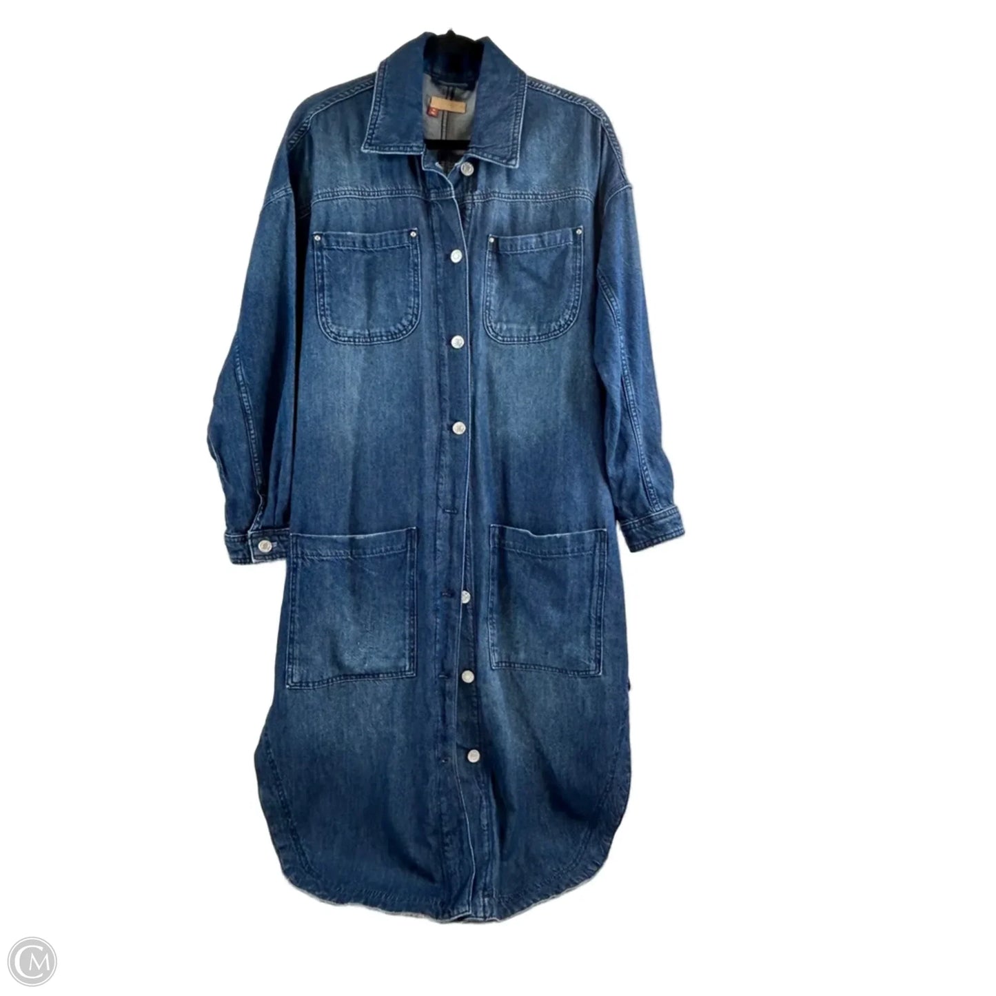 Jacket Denim By Pilcro In Blue Denim, Size: Xs