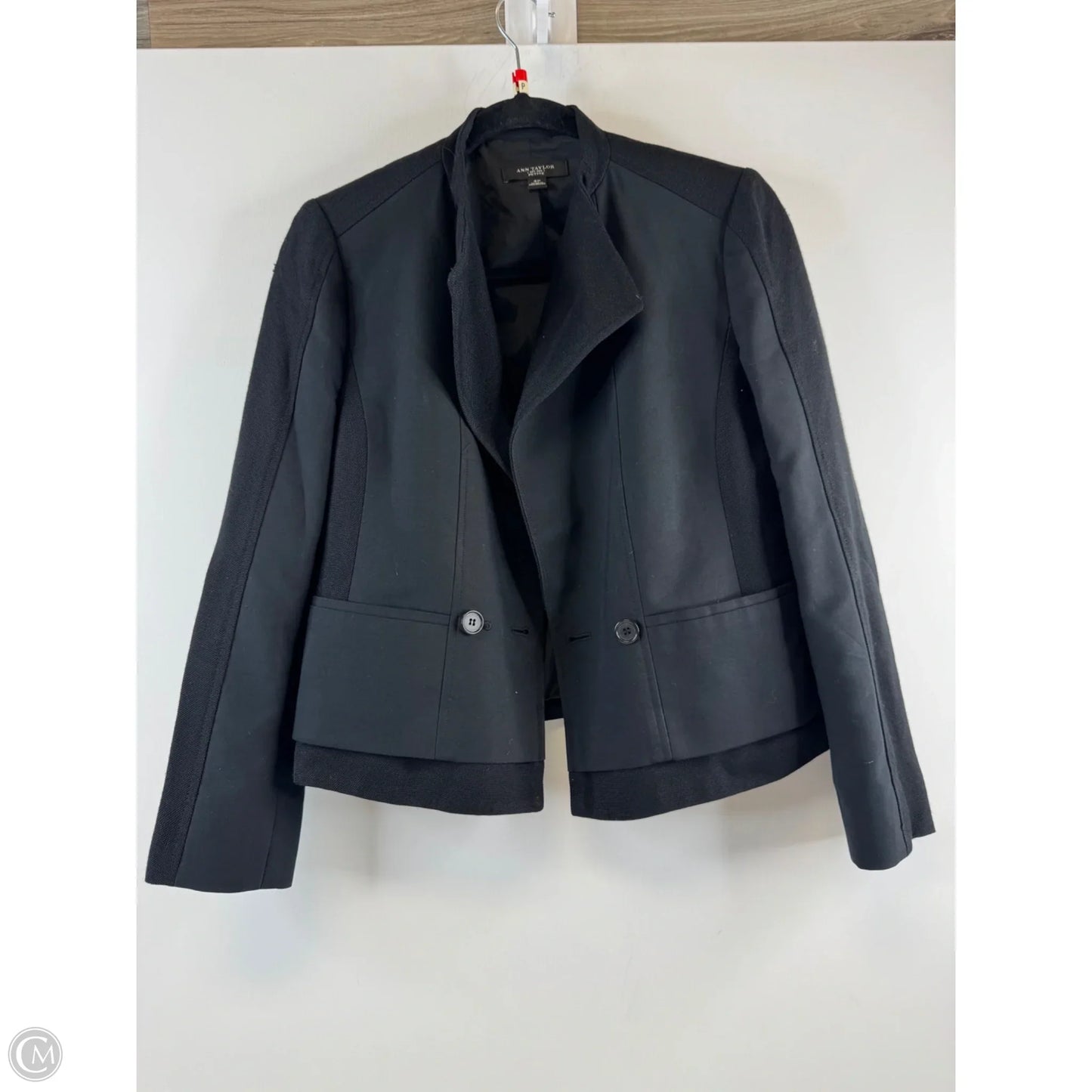 Blazer By Ann Taylor In Black, Size: Sp