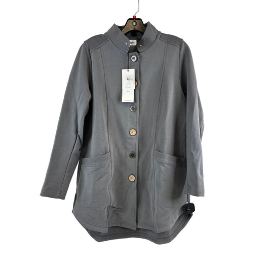 Jacket Shirt By Neon Buddha In Grey, Size: S