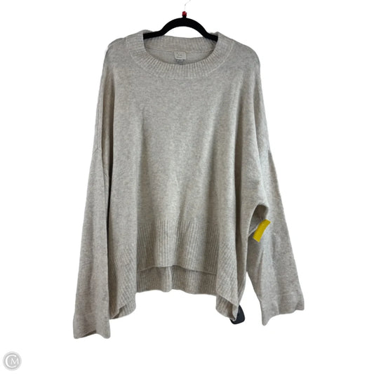 Sweater By A New Day In Cream, Size: Xxl