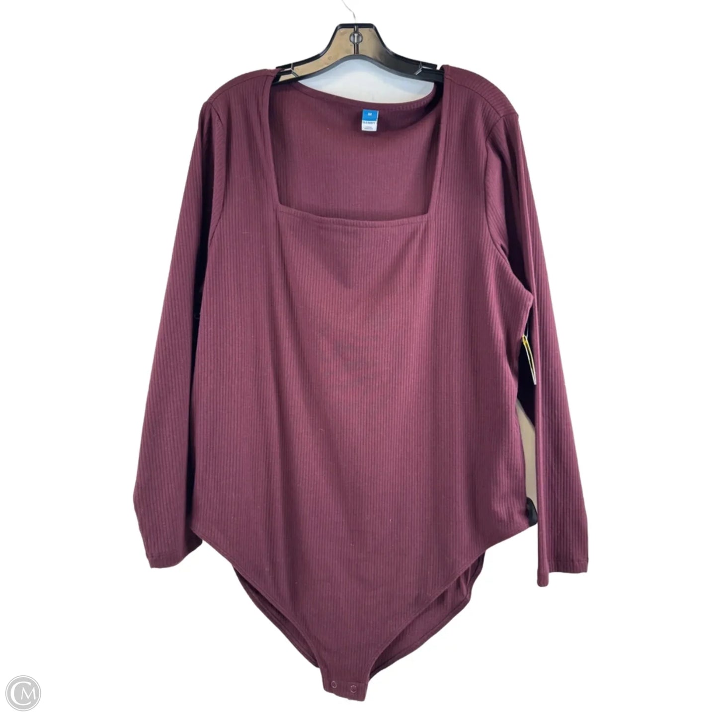 Bodysuit By Old Navy In Maroon, Size: 3x