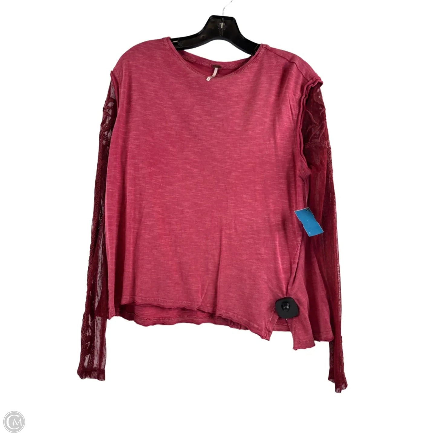 Top Long Sleeve By Free People In Red, Size: S