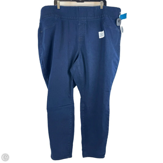 Jeans Skinny By Old Navy In Blue Denim, Size: 26