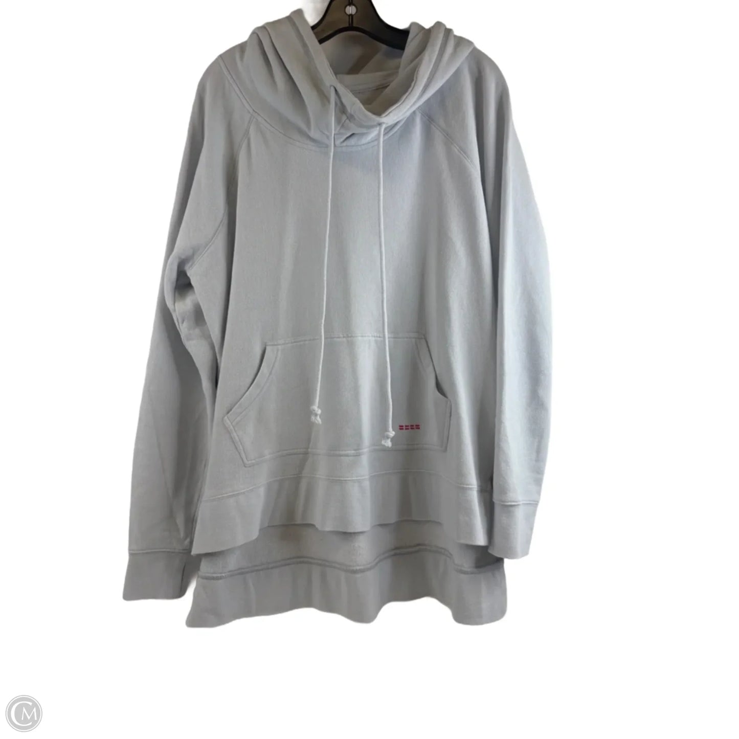 Sweatshirt Hoodie By Peace Love World In Blue, Size: M