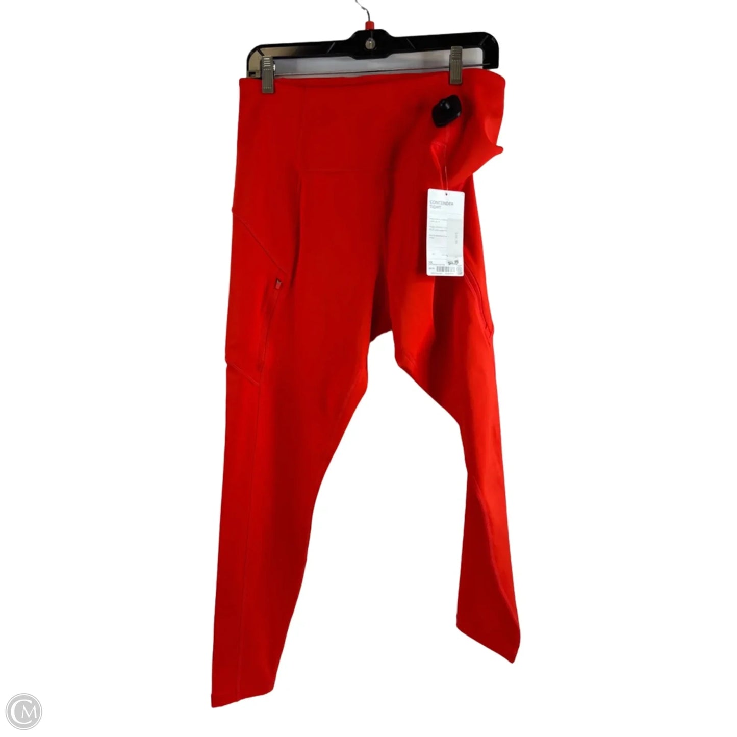 Athletic Leggings By Athleta In Orange, Size: 1x