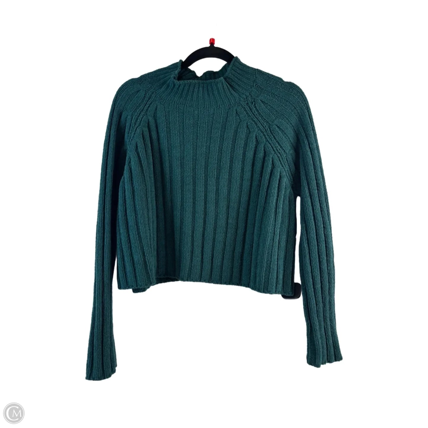 Sweater By American Eagle In Green, Size: Xl