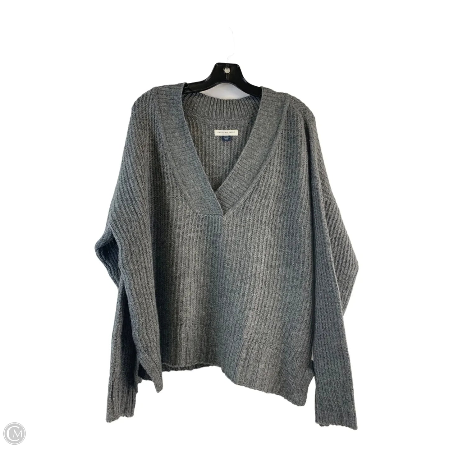 Sweater By American Eagle In Grey, Size: S