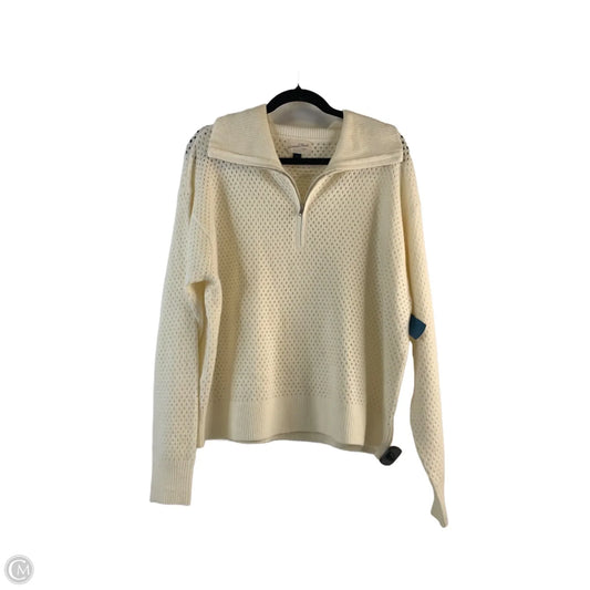 Sweater By Universal Thread In Cream, Size: L