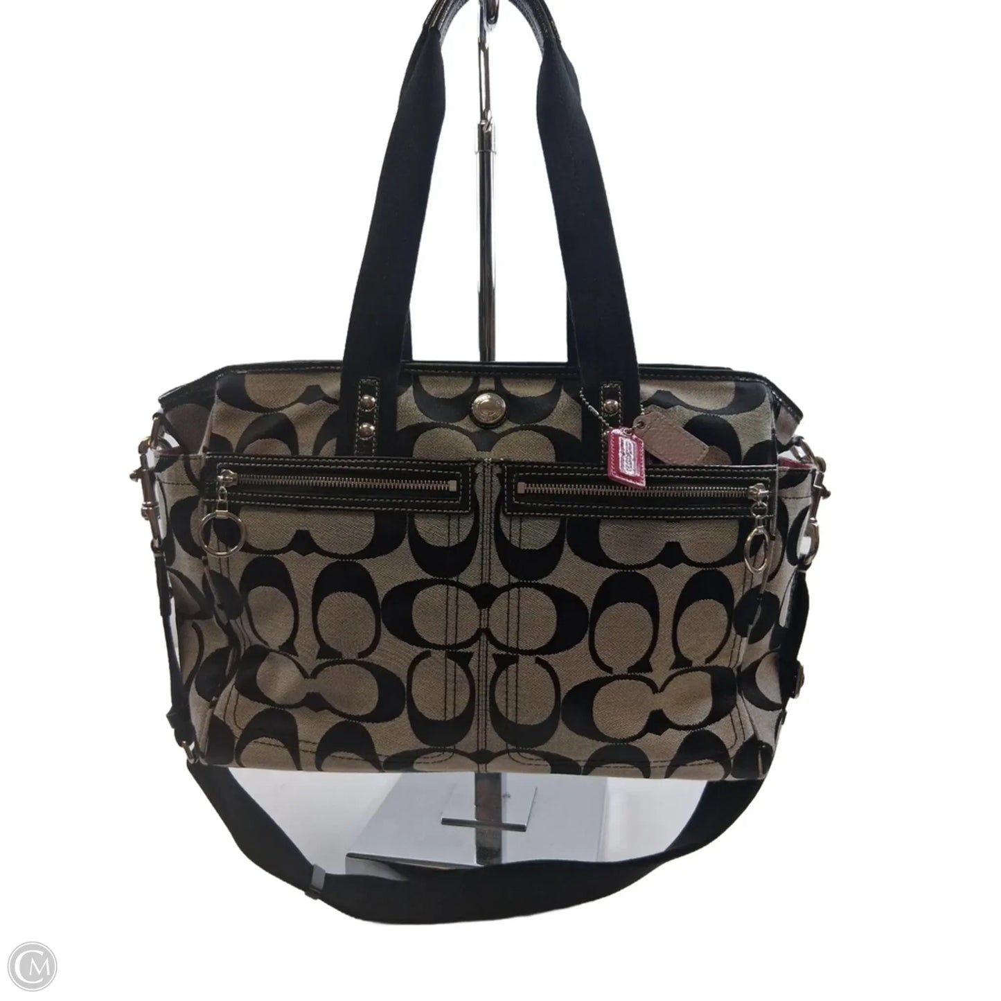 Diaper Bag Designer By Coach, Size: Large