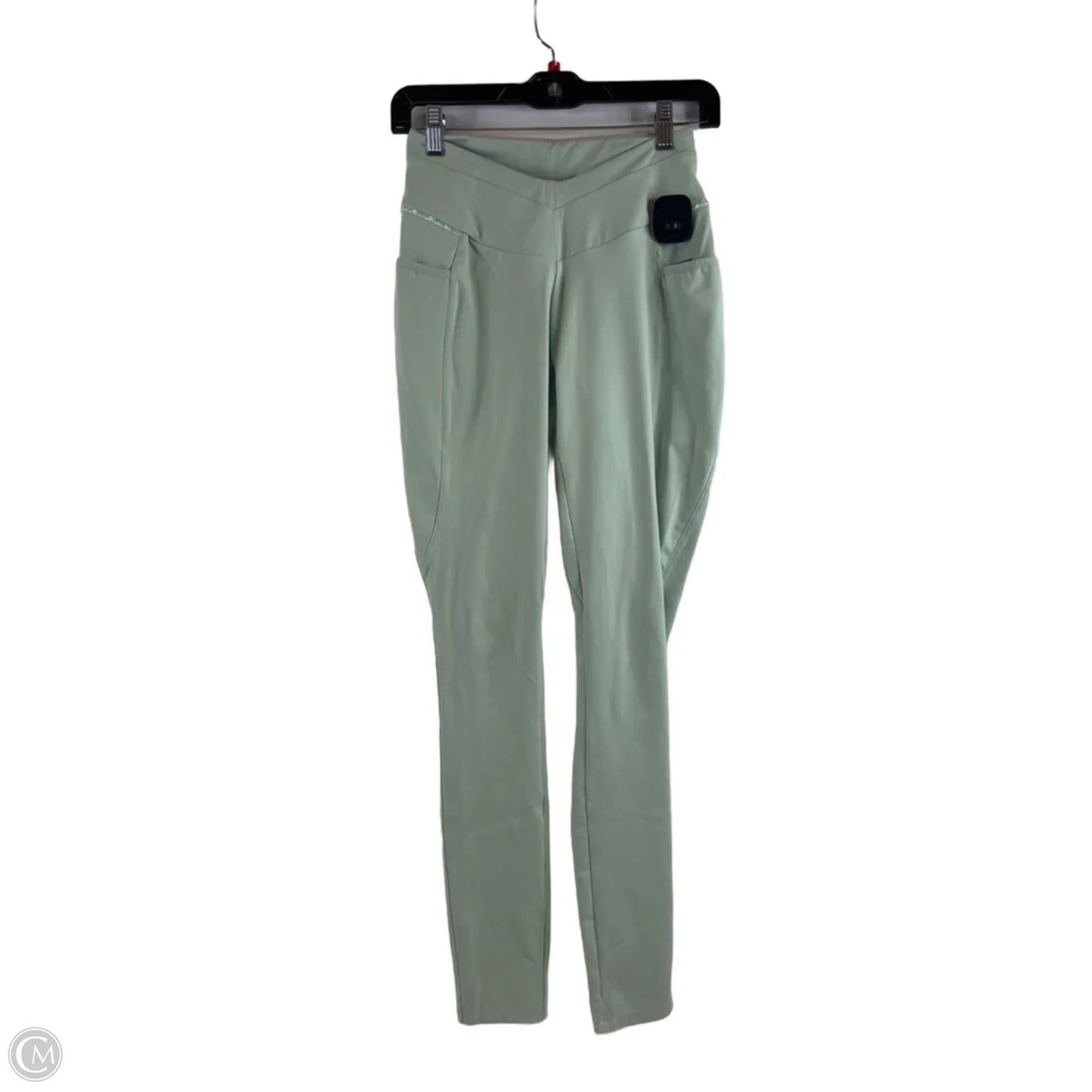 Athletic Leggings By Gym Shark In Green, Size: S