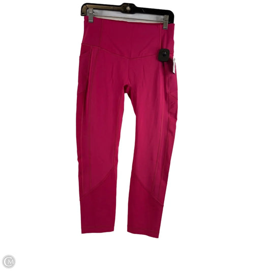 Athletic Leggings By Lululemon In Pink, Size: 8
