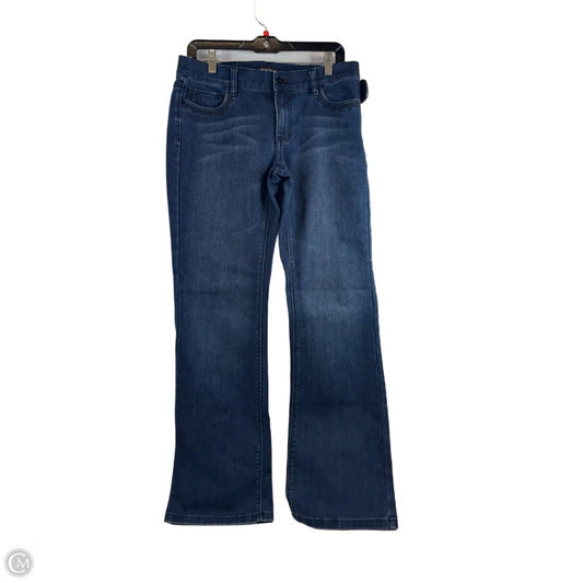 Jeans Boot Cut By White House Black Market In Blue Denim, Size: 8