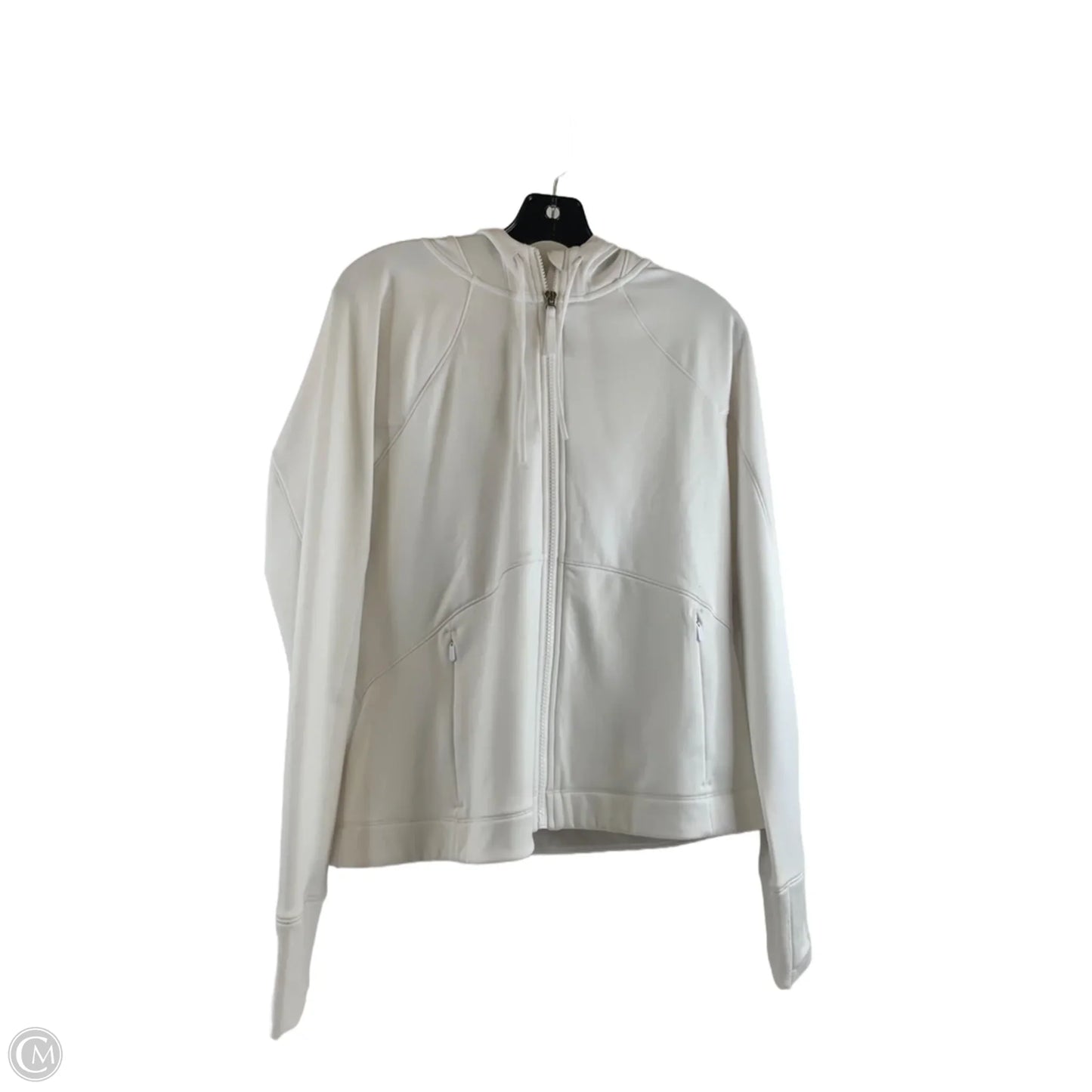 Athletic Sweatshirt Hoodie By Athleta In White, Size: Mp