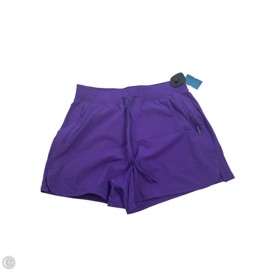 Athletic Shorts By Lululemon In Purple, Size: 8