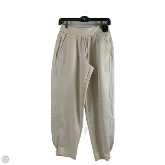 Athletic Pants By Athleta In Cream, Size: Sp