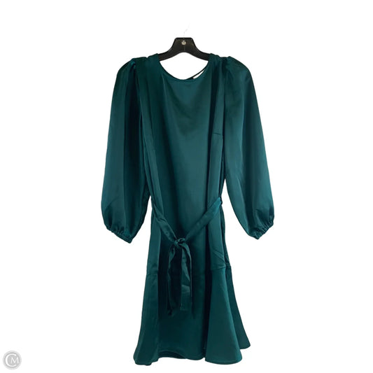 Dress Party Midi By Loft In Green, Size: M