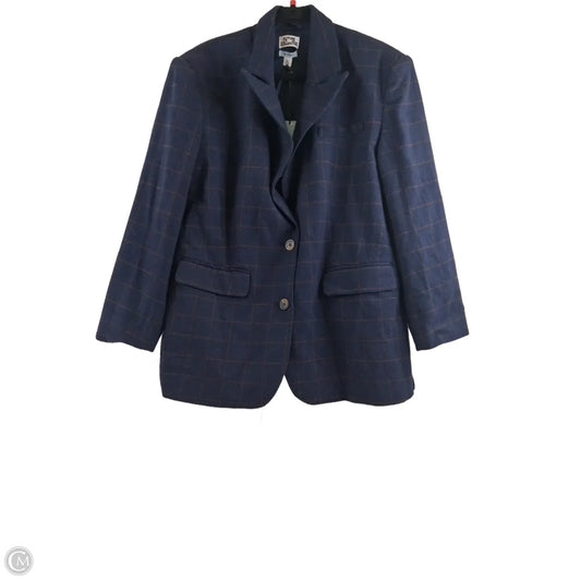 Blazer By Future Collective In Blue & Orange, Size: L