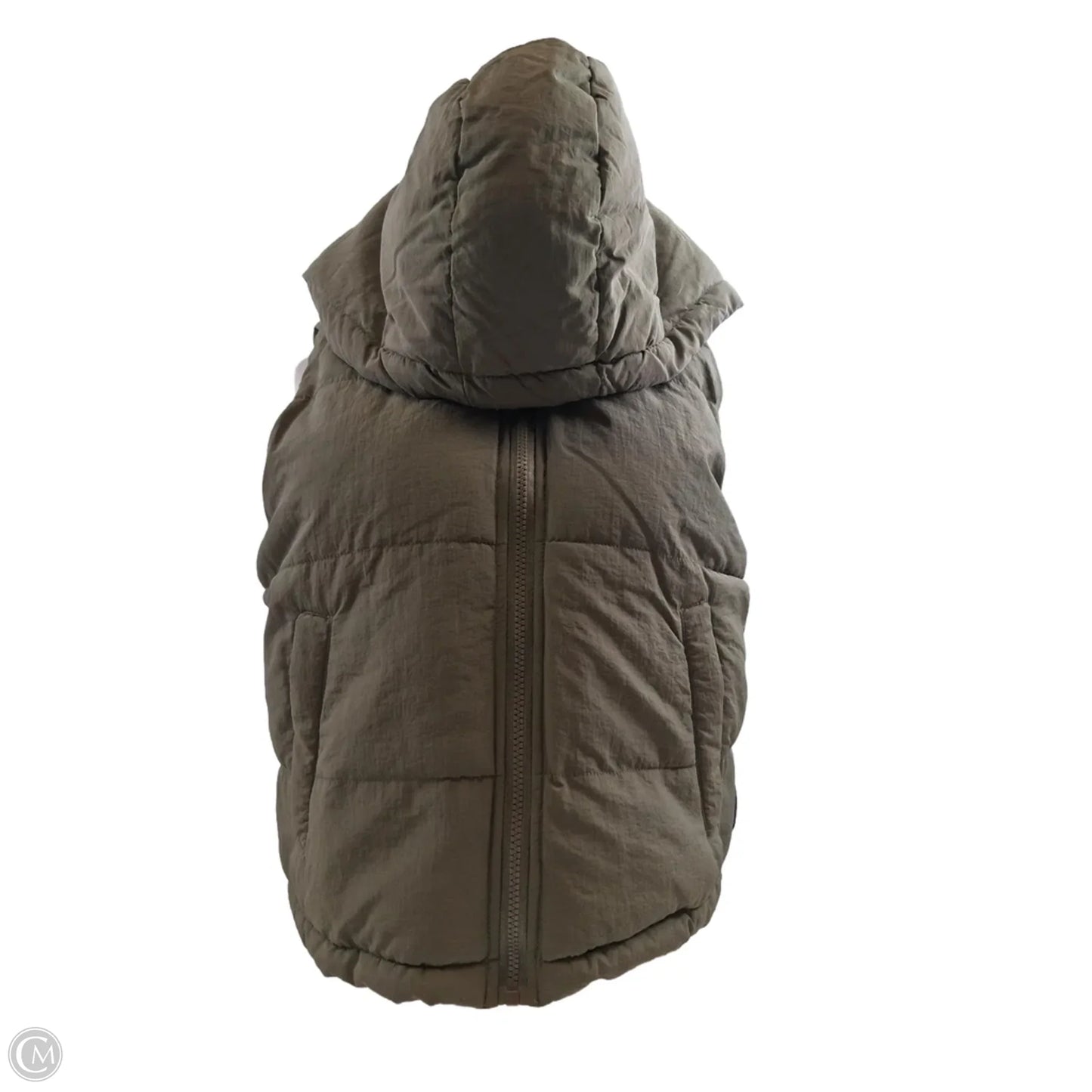 Vest Puffer & Quilted By Love Tree In Green, Size: M