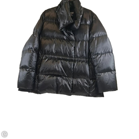 Coat Puffer & Quilted By Lands End In Black, Size: Xl