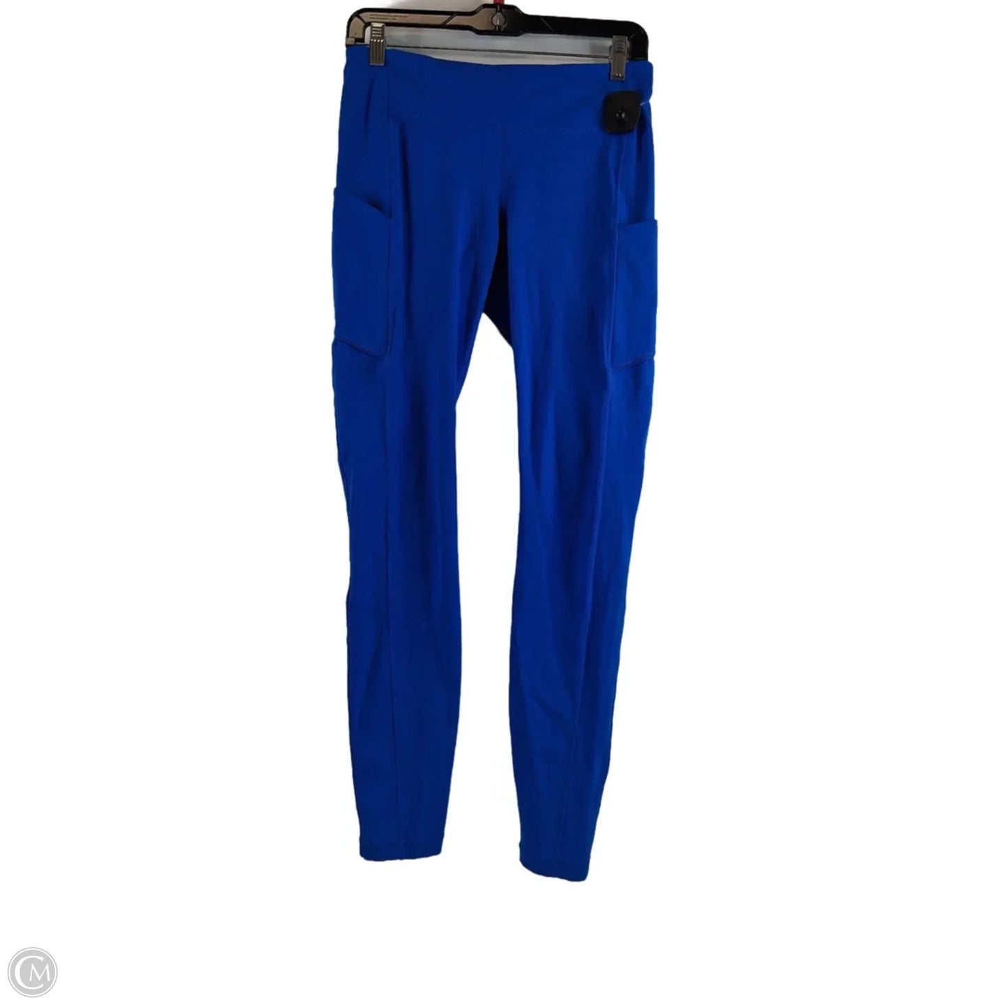 Athletic Leggings By Lululemon In Blue, Size: 8