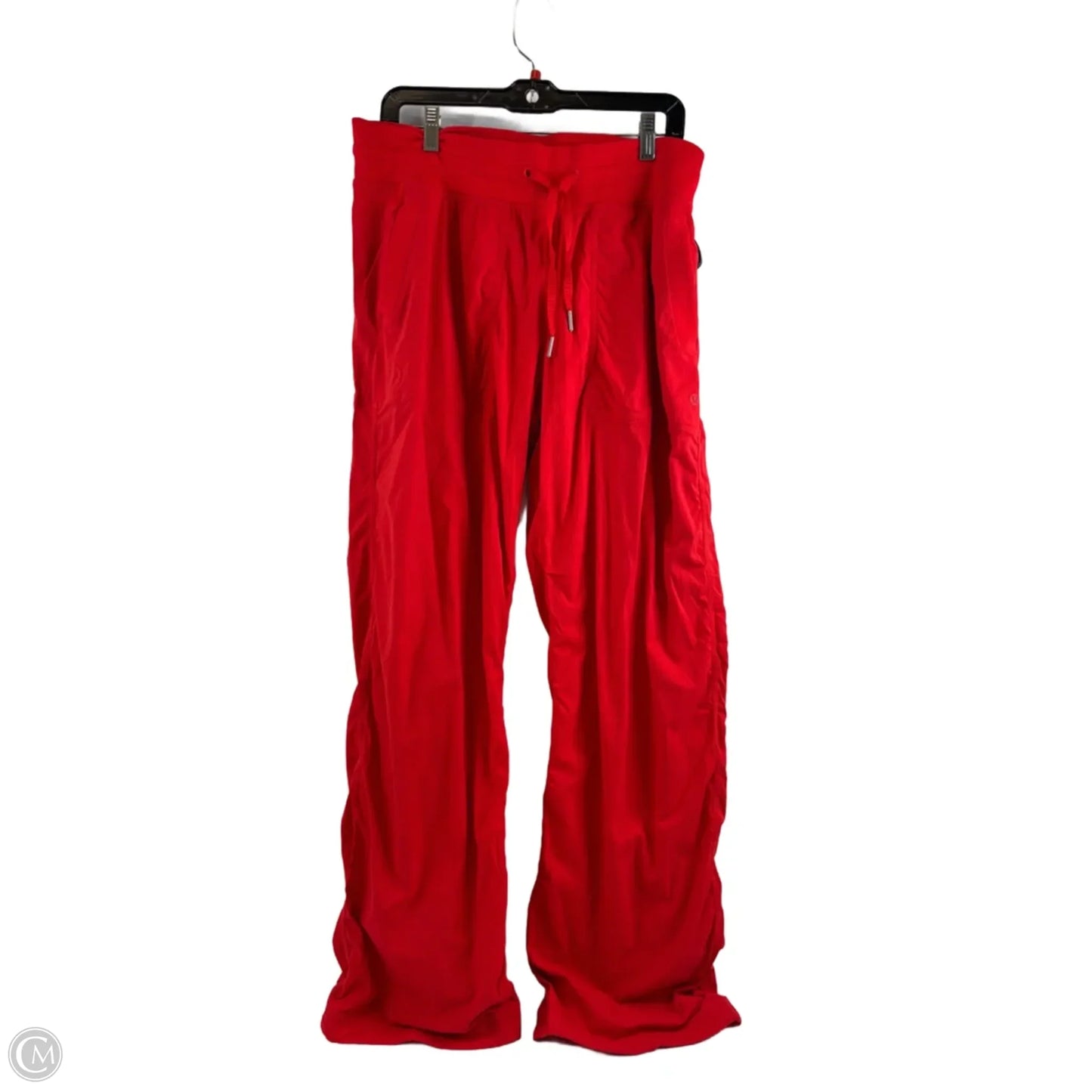 Athletic Pants By Lululemon In Orange, Size: 14