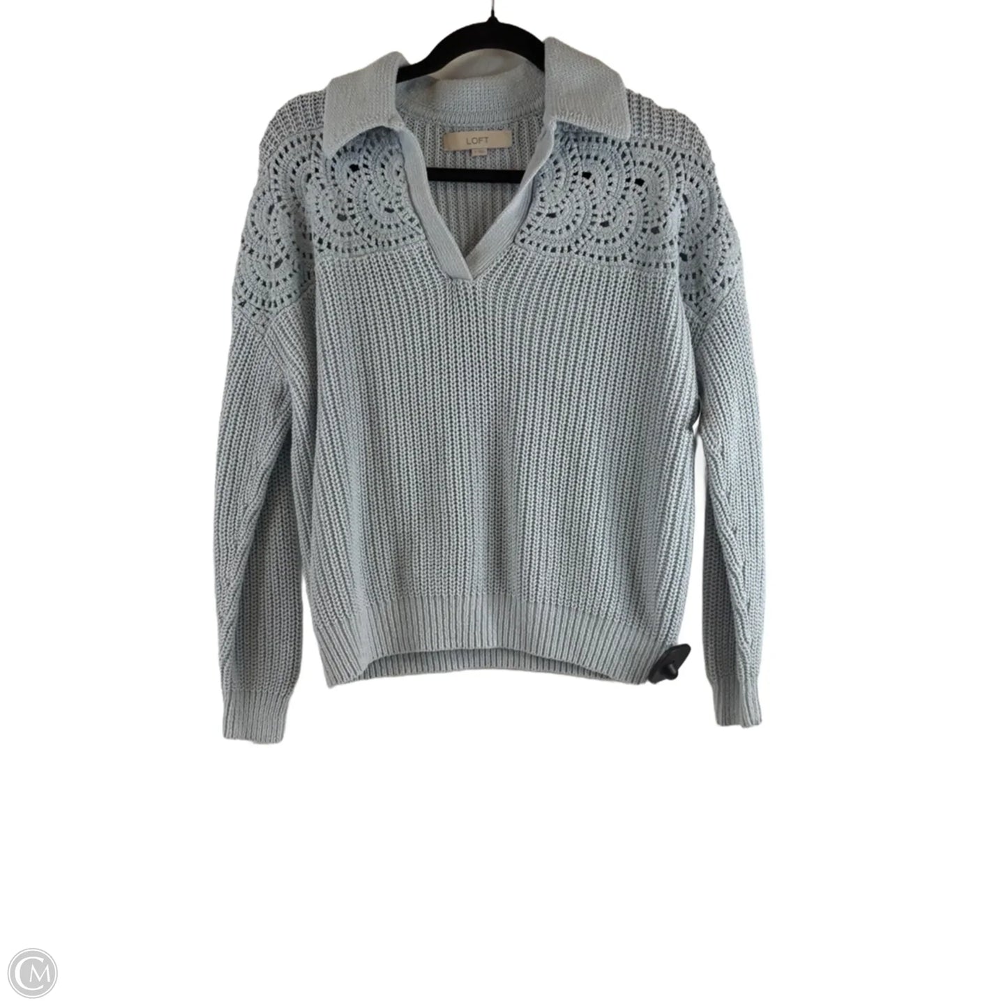 Sweater By Loft In Blue, Size: M