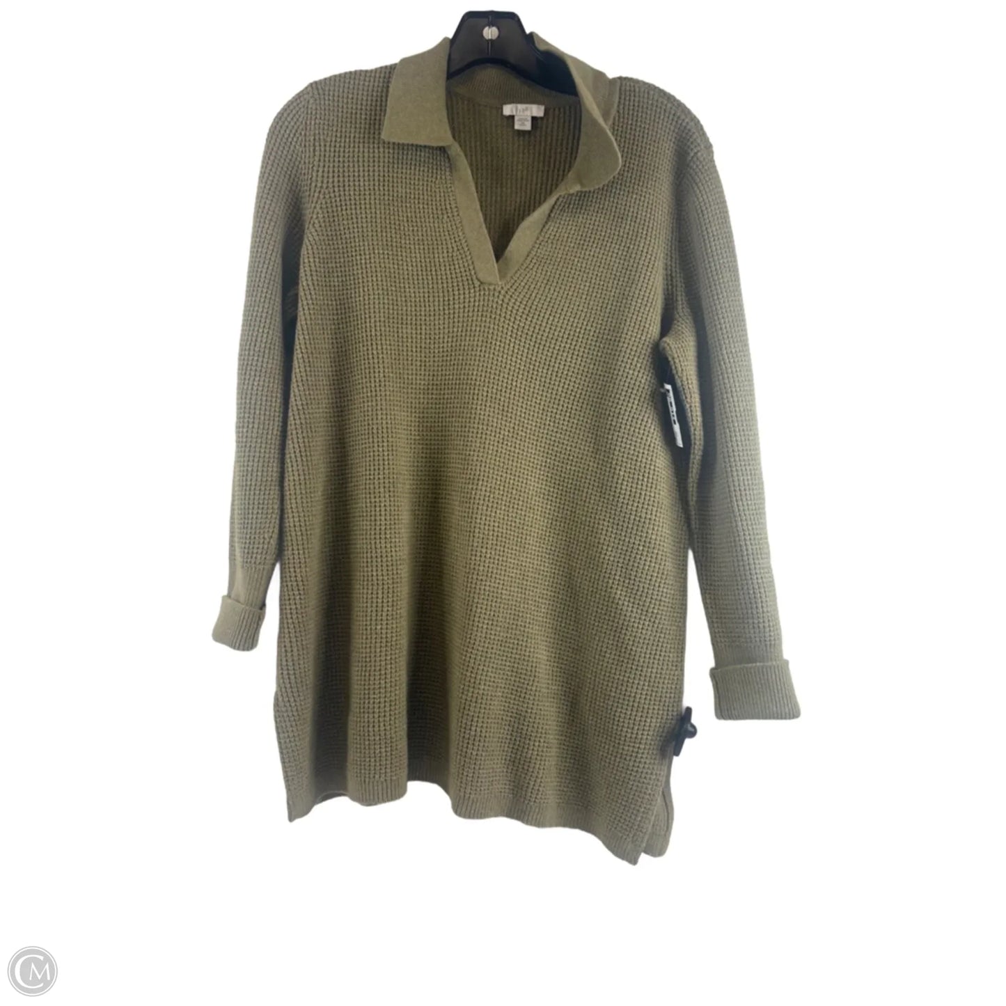Top Long Sleeve By J. Jill In Green, Size: Xsp