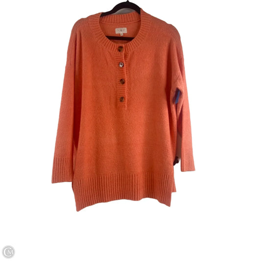 Sweater By Lou And Grey In Orange, Size: M