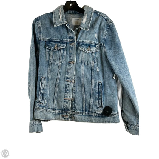 Jacket Denim By Old Navy In Blue Denim, Size: L