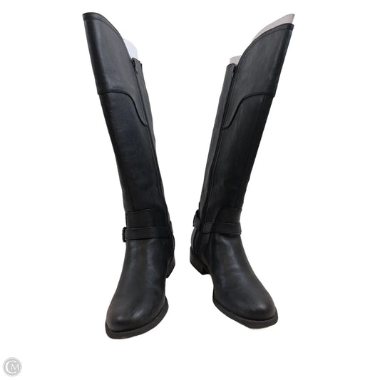 Boots Knee Heels By G By Guess In Black, Size: 10