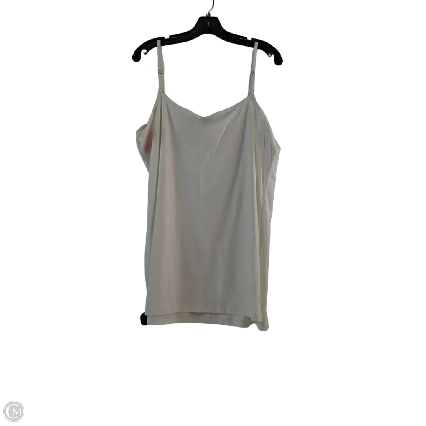 Top Cami By Logo In Ivory, Size: Xl