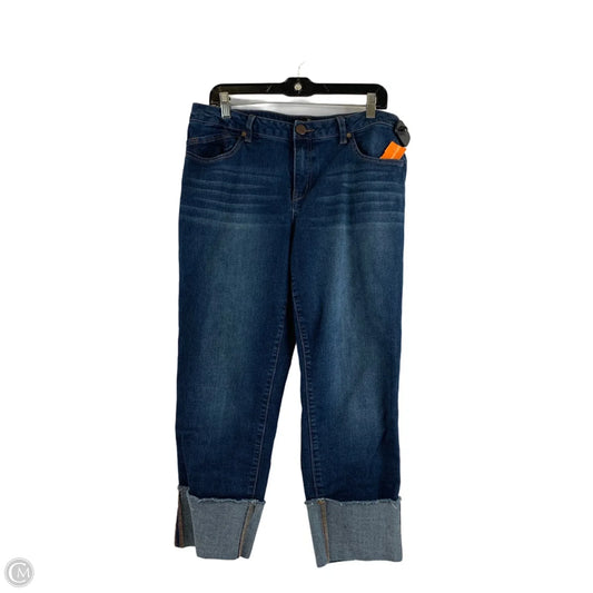 Jeans Straight By 1822 Denim In Blue Denim, Size: 14