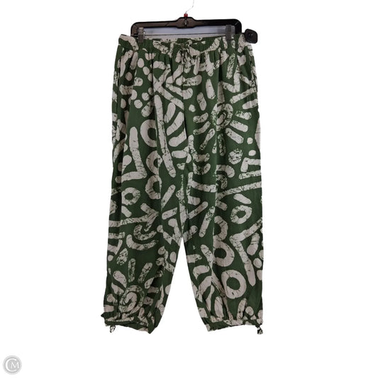 Pants Joggers By Haute Hippie In Green & Grey, Size: 14