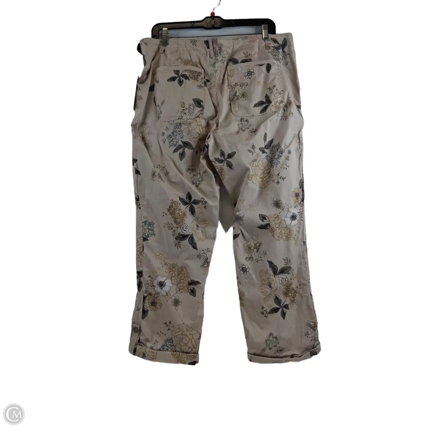 Pants Cargo & Utility By Democracy In Tan & Yellow, Size: 12