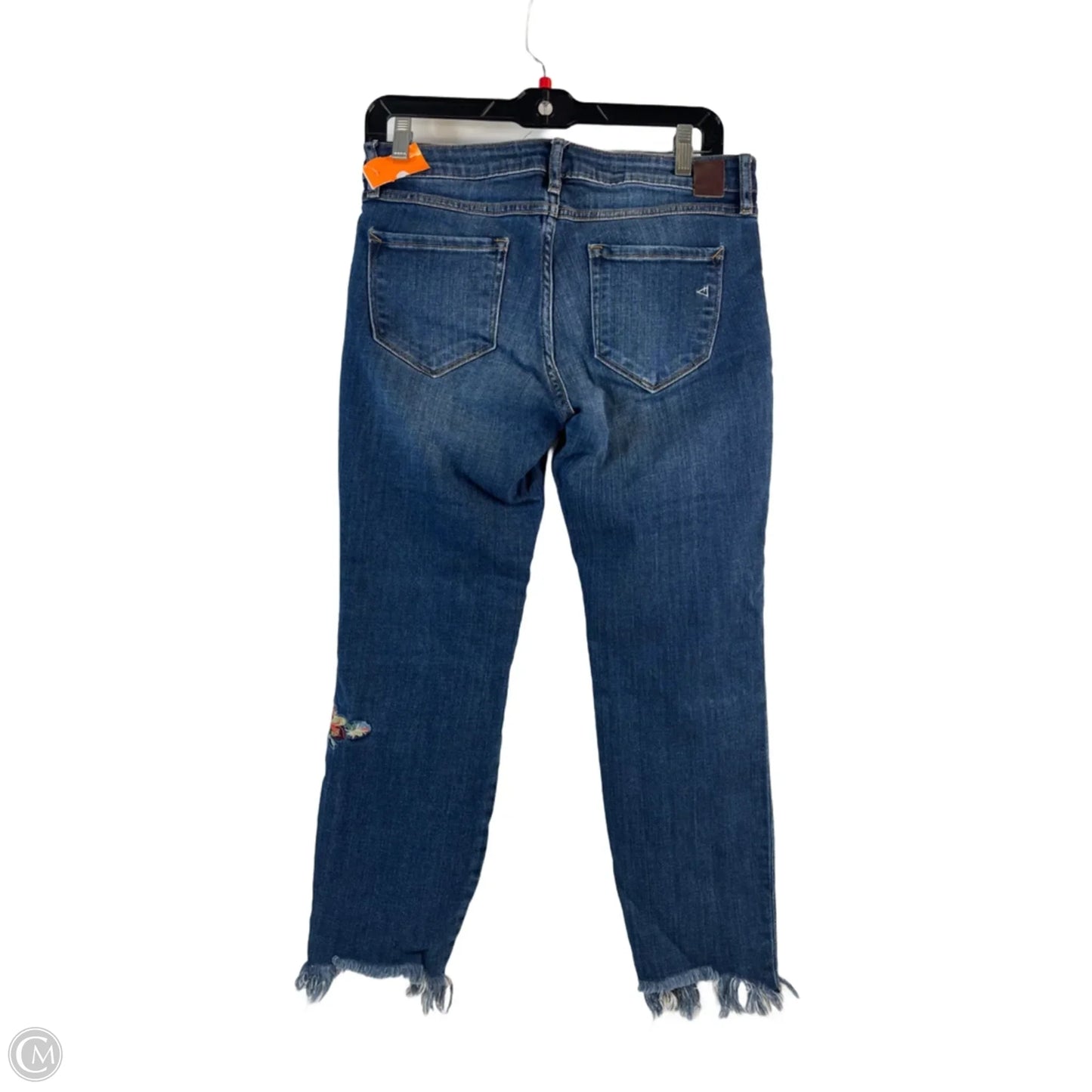 Jeans Cropped By Clothes Mentor In Blue Denim, Size: 8