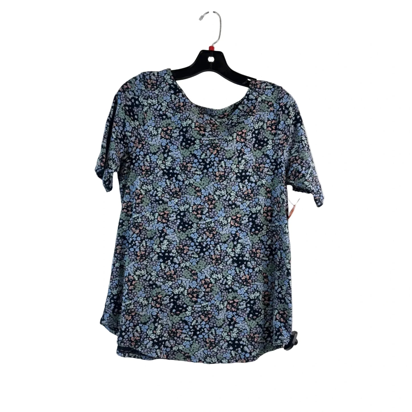 Top Short Sleeve Basic By J. Jill In Blue & Green, Size: S