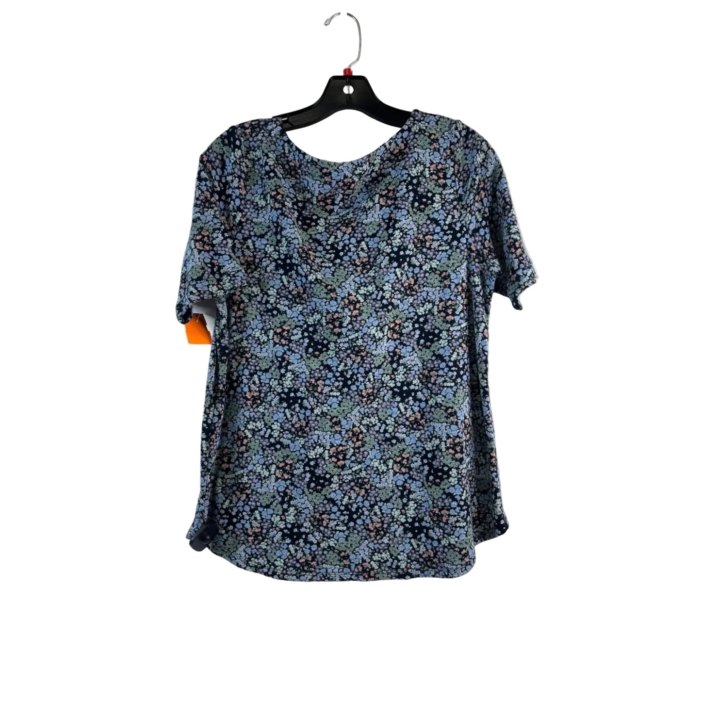 Top Short Sleeve Basic By J. Jill In Blue & Green, Size: S