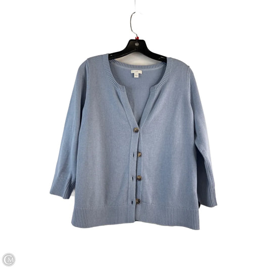 Cardigan By J. Jill In Blue, Size: S