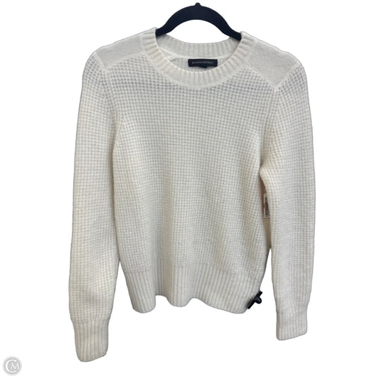 Sweater By Banana Republic In Cream, Size: Xs