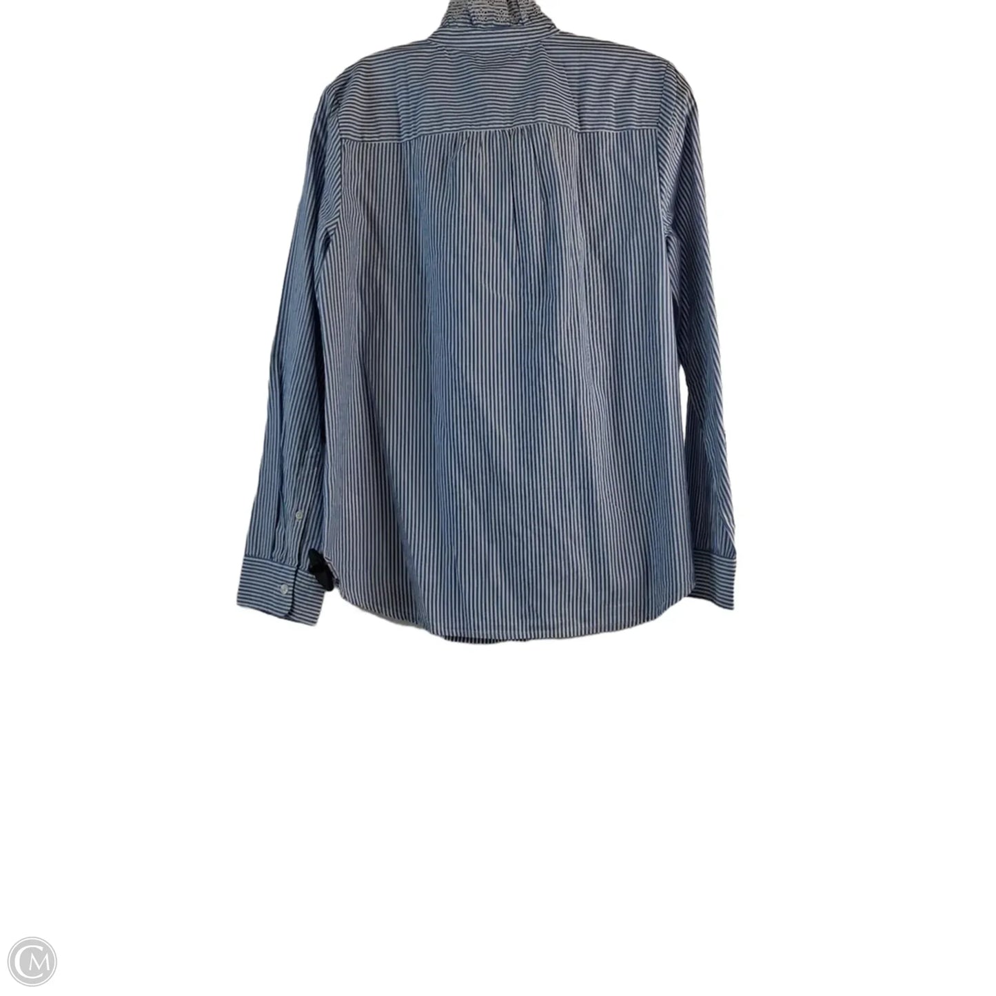 Top Long Sleeve By J. Crew In Striped Pattern, Size: M