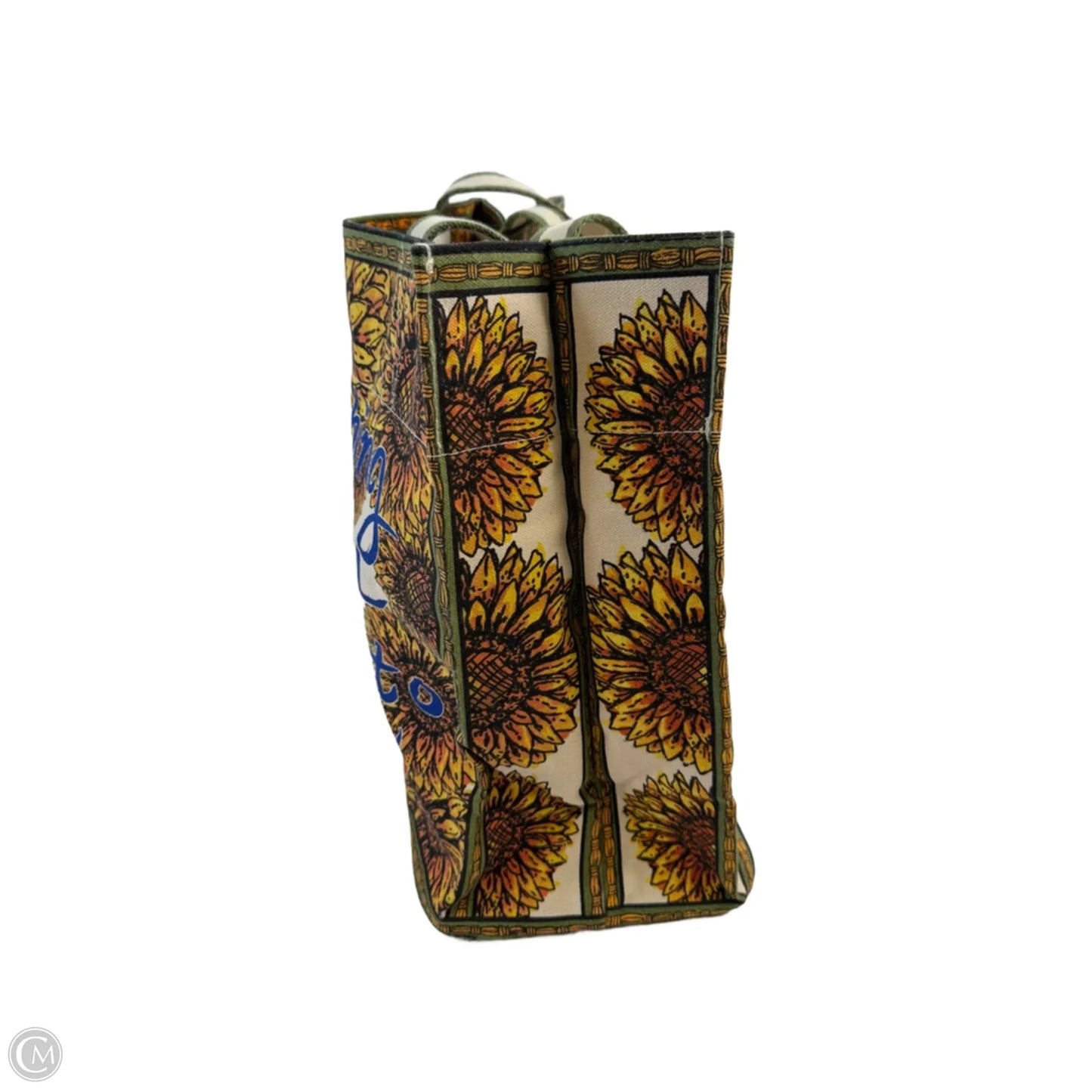 Apparel Tag By Brighton In Green & Yellow, Size: Medium