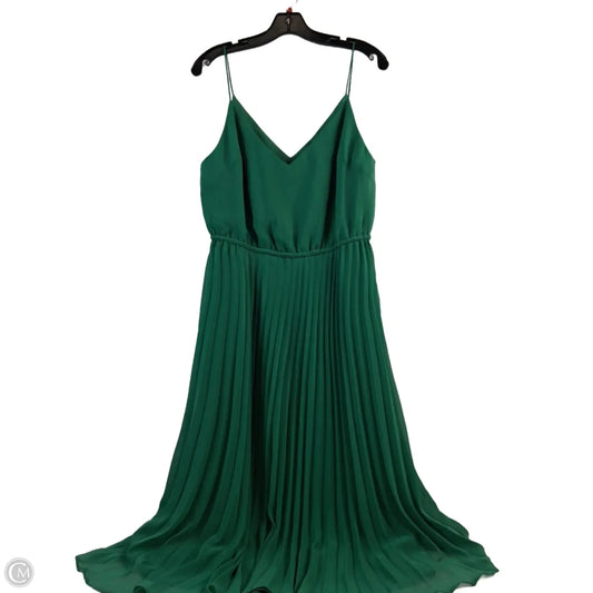 Dress Casual Midi By Asos In Green, Size: M