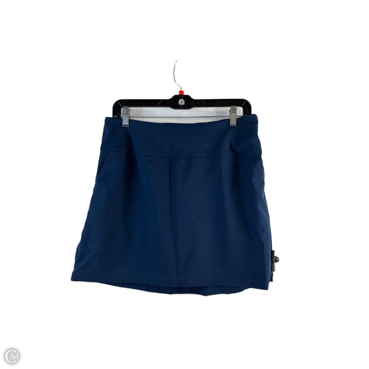 Skort By Clothes Mentor In Navy, Size: 8