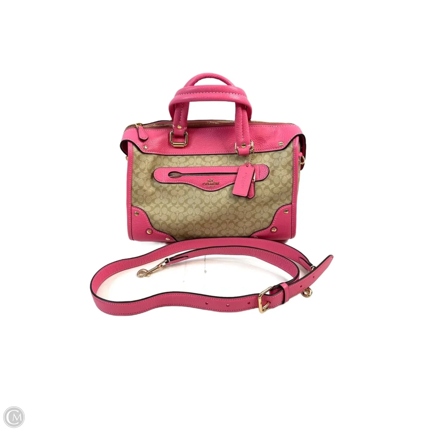 Handbag Designer By Coach, Size: Medium