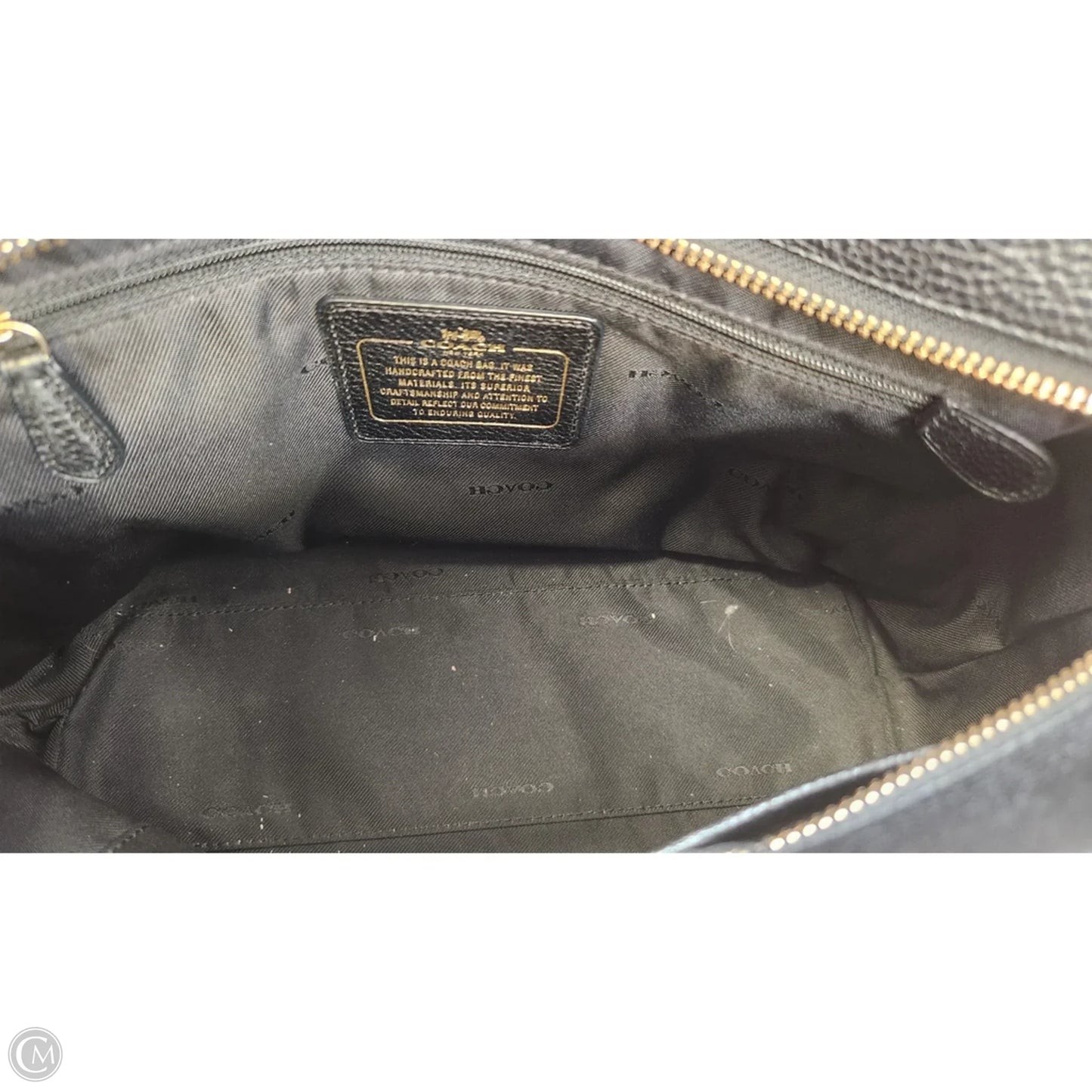 Handbag Designer By Coach, Size: Medium