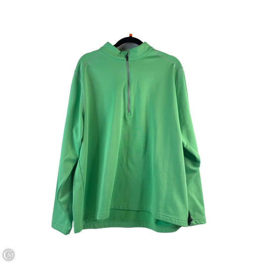 Sweatshirt Collar By Clothes Mentor In Green, Size: Xl